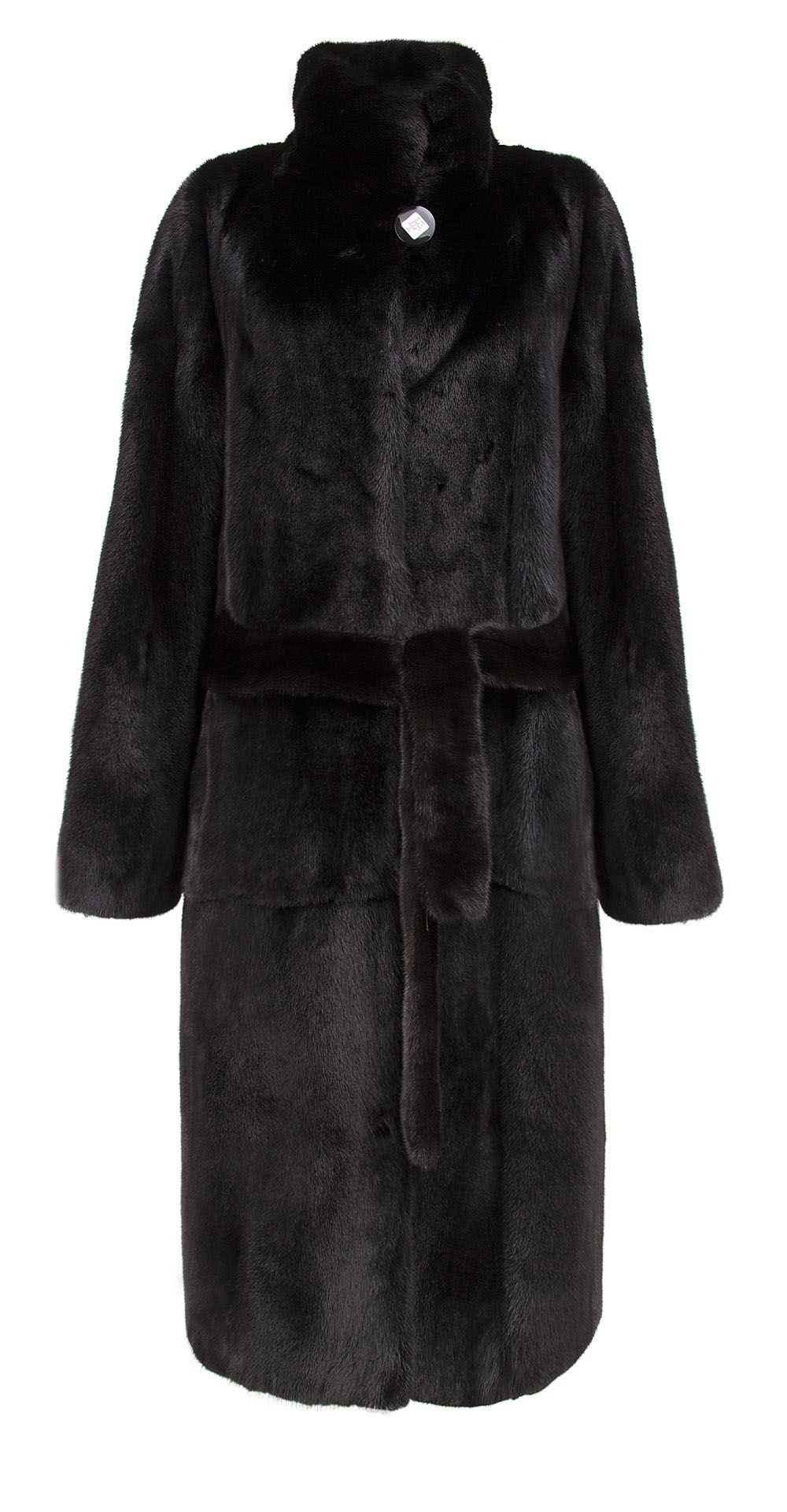 Пальто из меха норки, цвет: Чёрный - купить за 250000 в магазине - Гипермаркет меха
