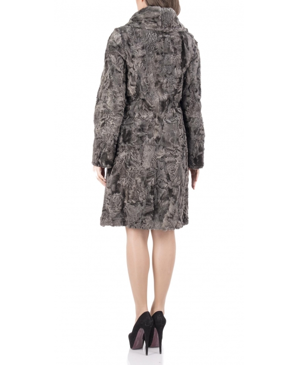 Пальто из каракуля, цвет: Натуральный (каракуль) - купить за 77000 в магазине - Гипермаркет меха