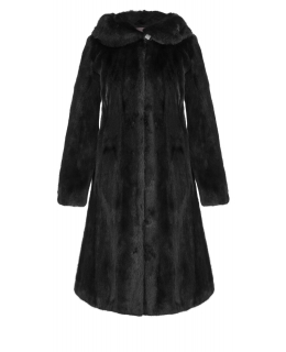 Пальто из меха норки, цвет: Чёрный - купить за 256100 в магазине - Гипермаркет меха