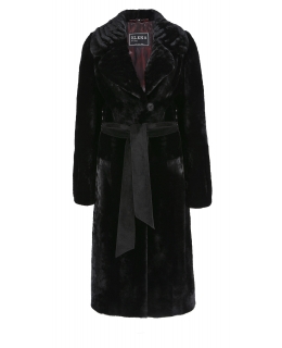 Пальто из мутона, цвет: Чёрный - купить за 36100 в магазине - Гипермаркет меха