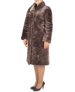 Пальто из мутона, цвет: Капучино - купить за 40000 в магазине - Гипермаркет меха