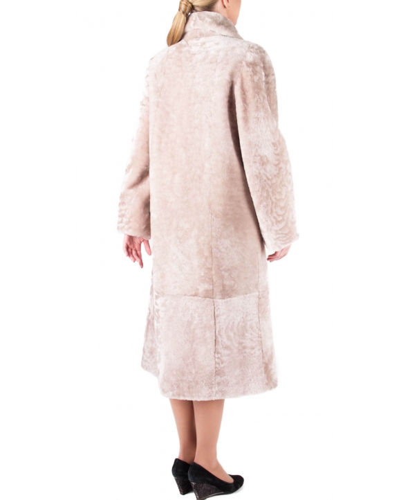 Пальто из мутона, цвет: Енот астраган - купить за 40700 в магазине - Гипермаркет меха
