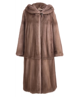 Пальто из меха норки, цвет: Пастель - купить за 277600 в магазине - Гипермаркет меха