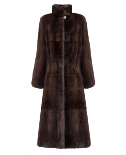 Пальто из меха норки, цвет: Деми бафф - купить за 285600 в магазине - Гипермаркет меха