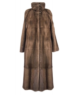 Пальто из меха норки, цвет: Деми бафф - купить за 283800 в магазине - Гипермаркет меха