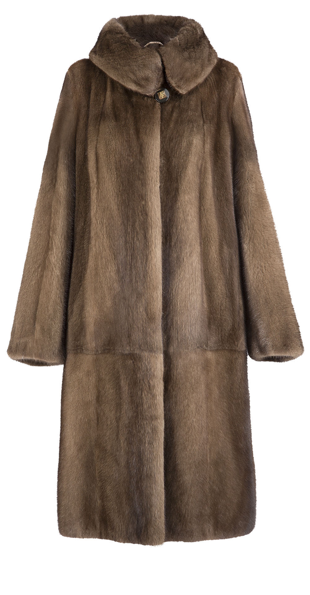 Пальто из меха норки, цвет: Тонированный - купить за 210000 в магазине - Гипермаркет меха