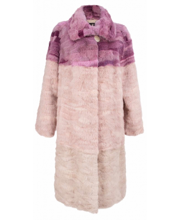 Пальто из меха норки, цвет: Тонированный - купить за 60000 в магазине - Гипермаркет меха