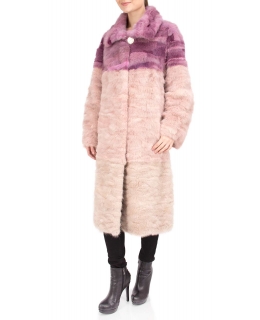 Пальто из меха норки, цвет: Тонированный - купить за 60000 в магазине - Гипермаркет меха