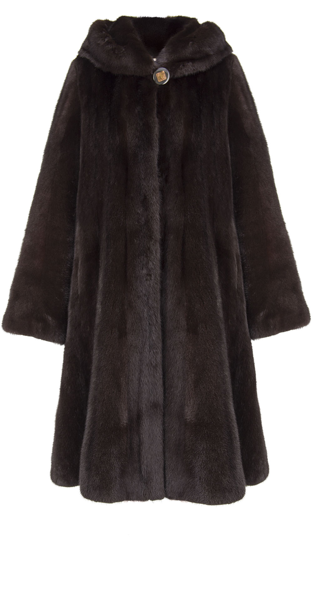 Москвичка пальто женское норка махагон модель br 34
