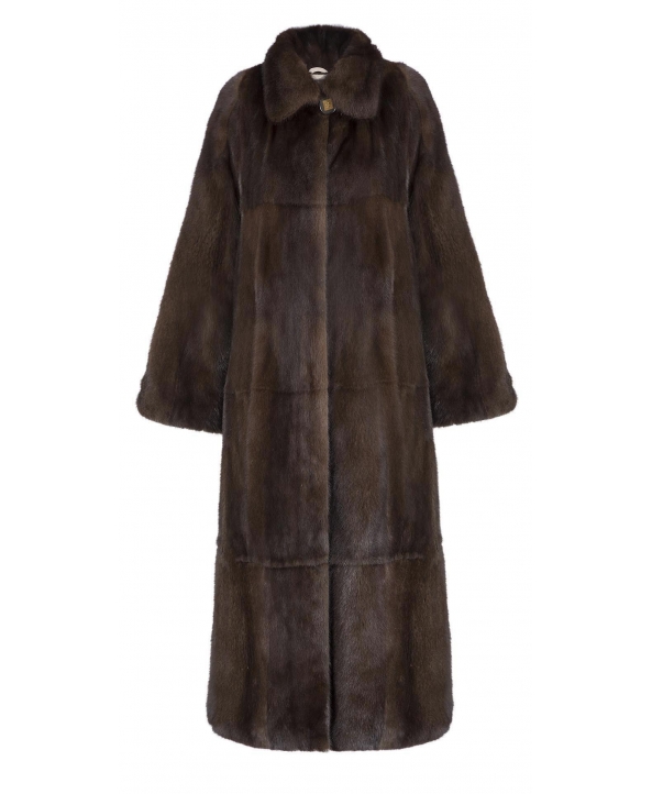 Пальто из меха норки, цвет: Деми бафф - купить за 217800 в магазине - Гипермаркет меха