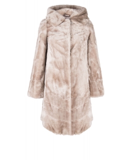 Пальто из мутона, цвет: Енот - купить за 32000 в магазине - Гипермаркет меха