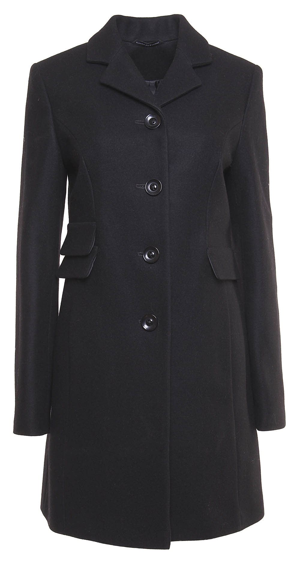 Пальто из шерсти, цвет: Чёрный - купить за 8600 в магазине - Гипермаркет меха