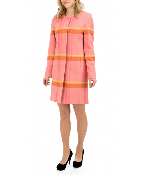 Пальто из шерсти, цвет: Розовый - купить за 5200 в магазине - Гипермаркет меха