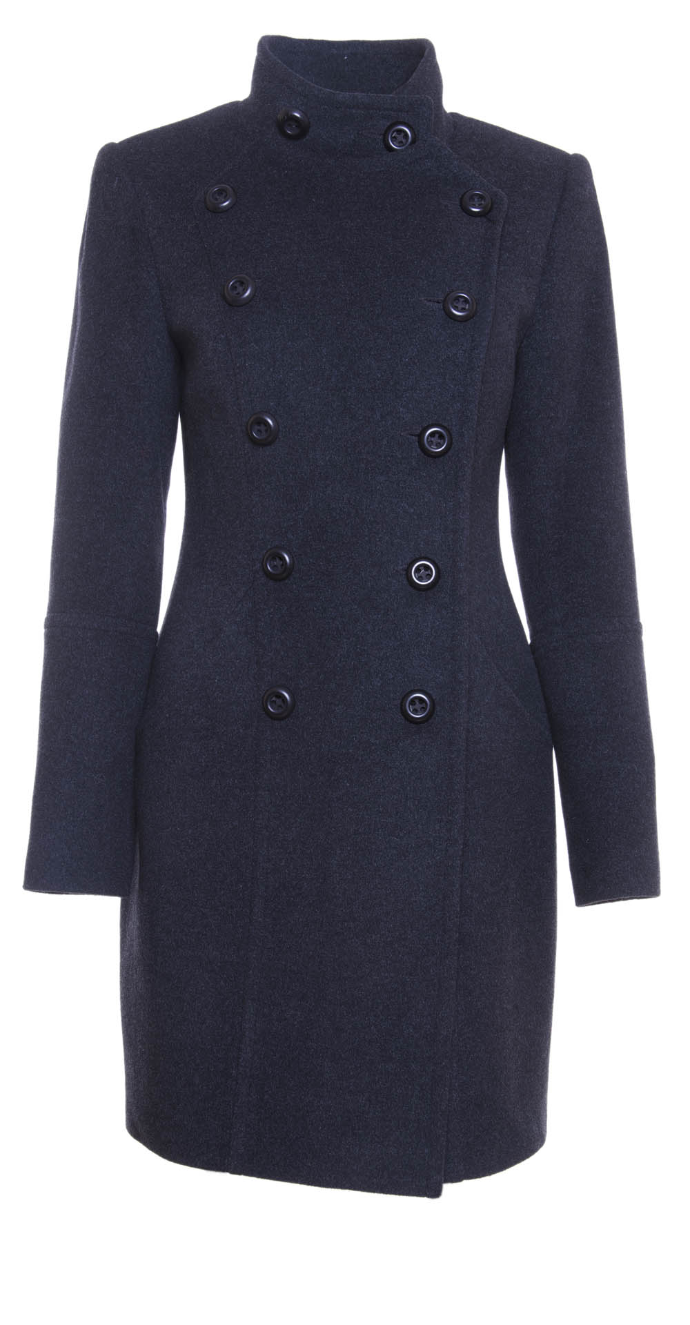Пальто из шерсти, цвет: Тёмно-серый - купить за 7200 в магазине - Гипермаркет меха