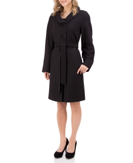 Пальто из шерсти, цвет: Чёрный - купить за 14000 в магазине - Гипермаркет меха