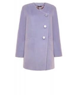 Пальто из шерсти, цвет: Серо-голубой - купить за 8000 в магазине - Гипермаркет меха