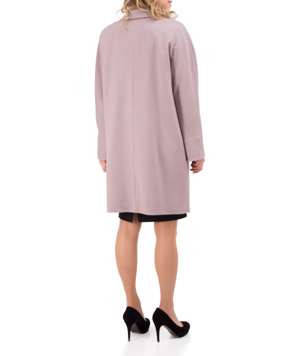 Пальто из шерсти, цвет: Ирис - купить за 18000 в магазине - Гипермаркет меха