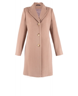 Пальто из шерсти, цвет: Бежевый - купить за 5800 в магазине - Гипермаркет меха