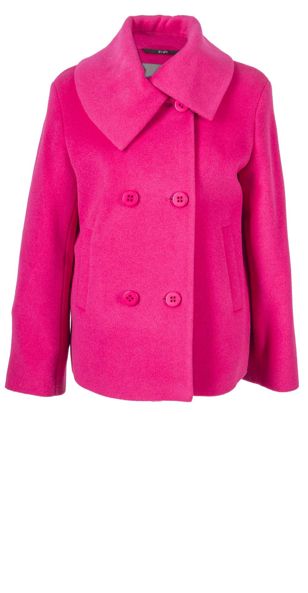 Пальто из шерсти, цвет: Розовый - купить за 7200 в магазине - Гипермаркет меха