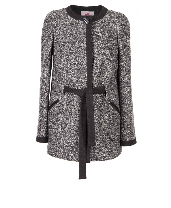 Пальто из шерсти, цвет: Серый - купить за 8400 в магазине - Гипермаркет меха