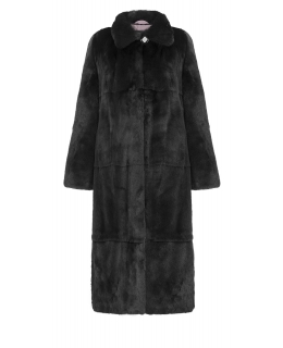 Пальто из меха норки, цвет: Чёрный - купить за 260500 в магазине - Гипермаркет меха