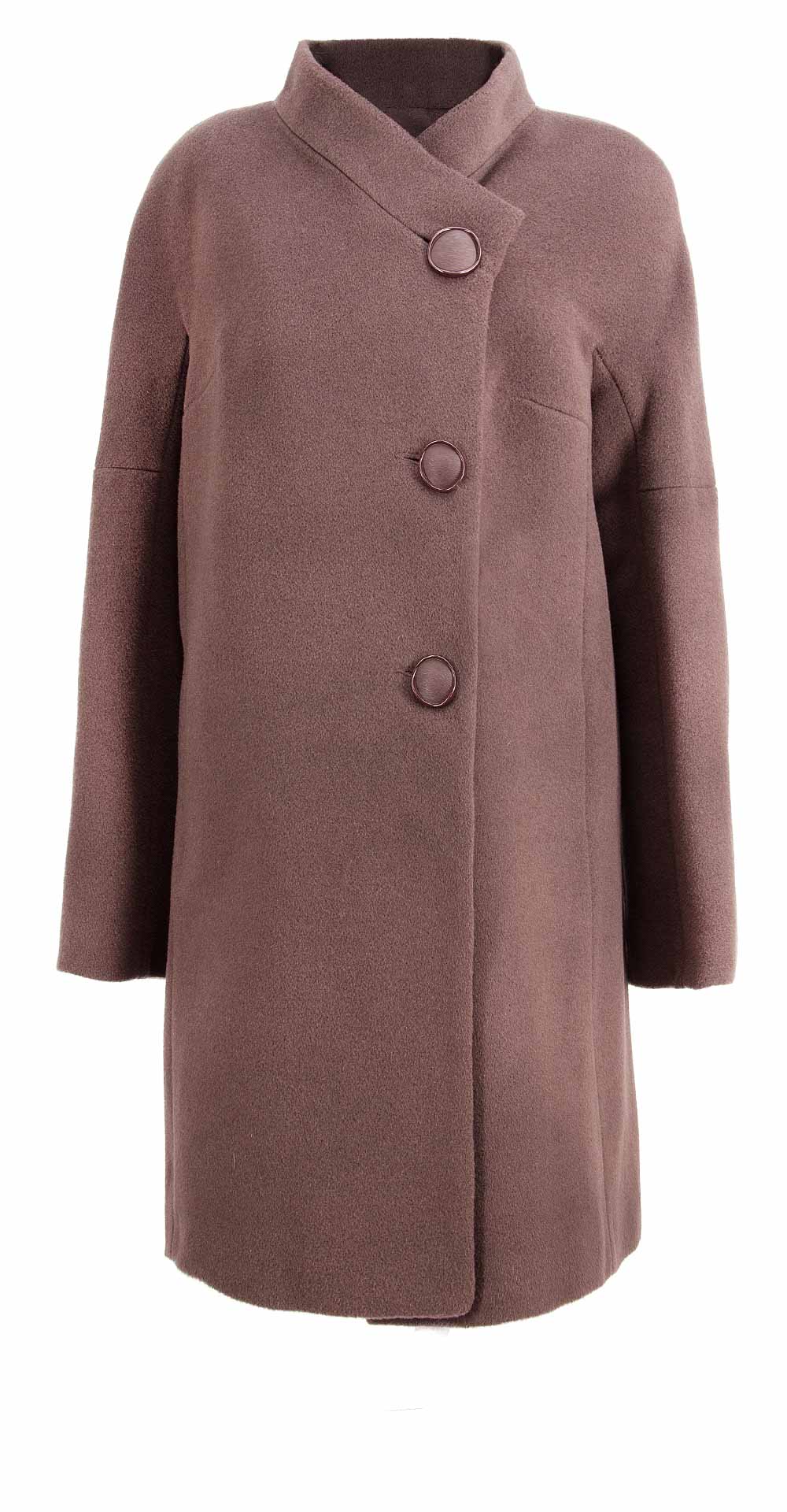 Пальто из шерсти, цвет: Какао - купить за 6400 в магазине - Гипермаркет меха