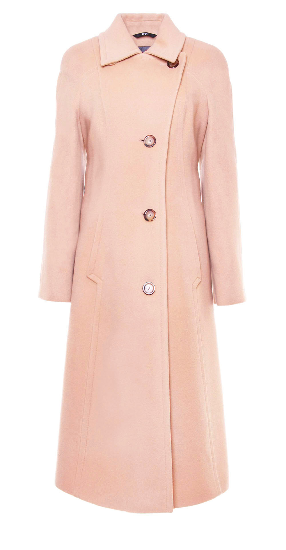 Пальто из шерсти, цвет: Бежевый - купить за 10000 в магазине - Гипермаркет меха