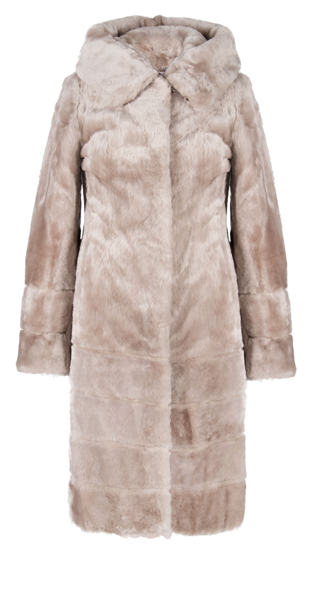 Пальто из мутона, цвет: Енот - купить за 32000 в магазине - Гипермаркет меха