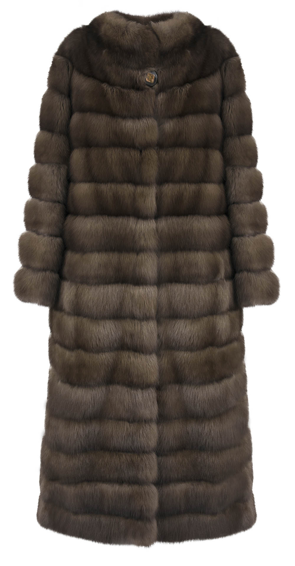 Пальто из меха соболя, цвет: Натуральный (соболь) - купить за 1478400 в магазине - Гипермаркет меха