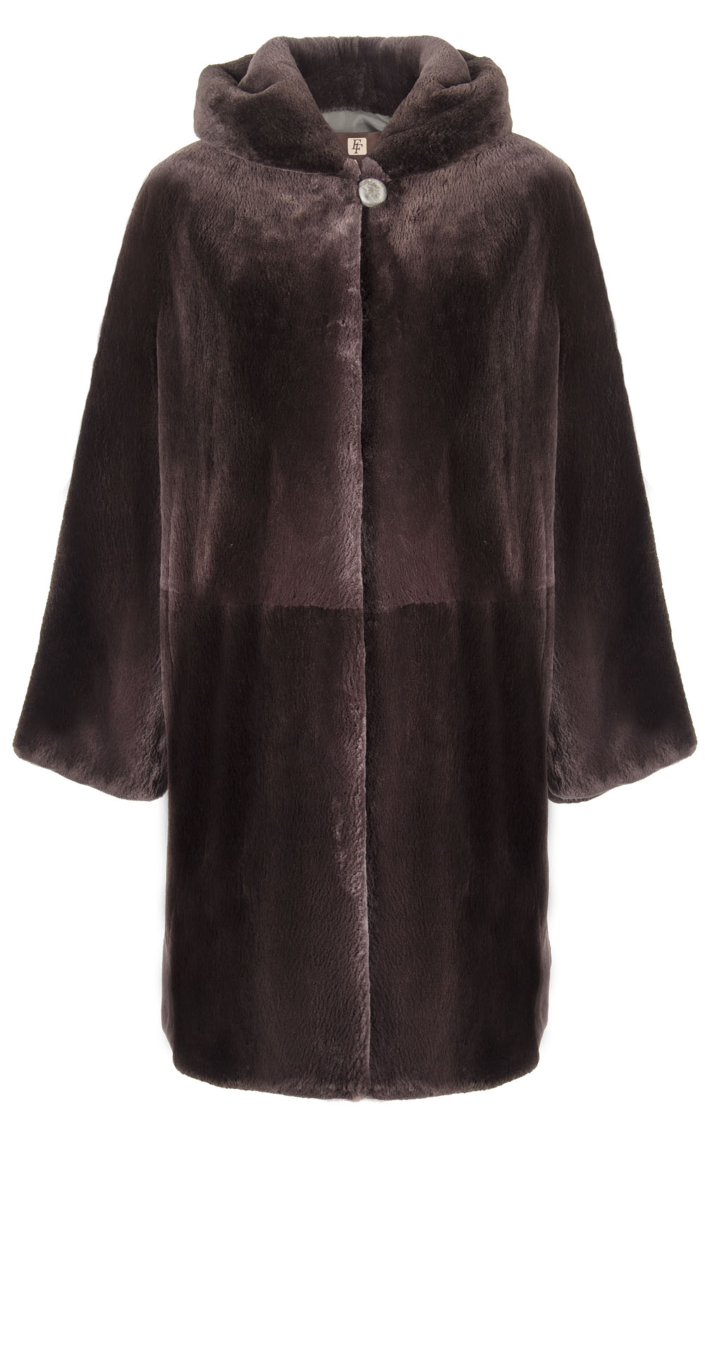 Пальто из меха бобра, цвет: Микки - купить за 162400 в магазине - Гипермаркет меха