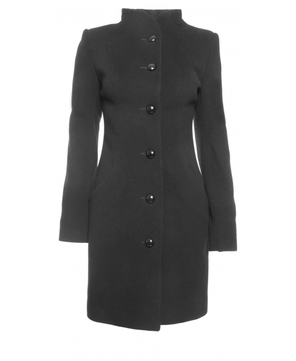 Пальто из шерсти, цвет: Чёрный - купить за 10000 в магазине - Гипермаркет меха