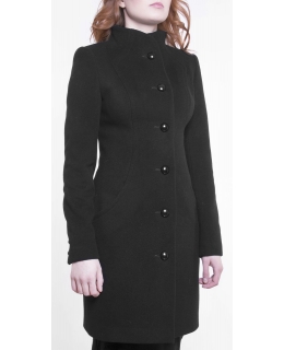 Пальто из шерсти, цвет: Чёрный - купить за 10000 в магазине - Гипермаркет меха
