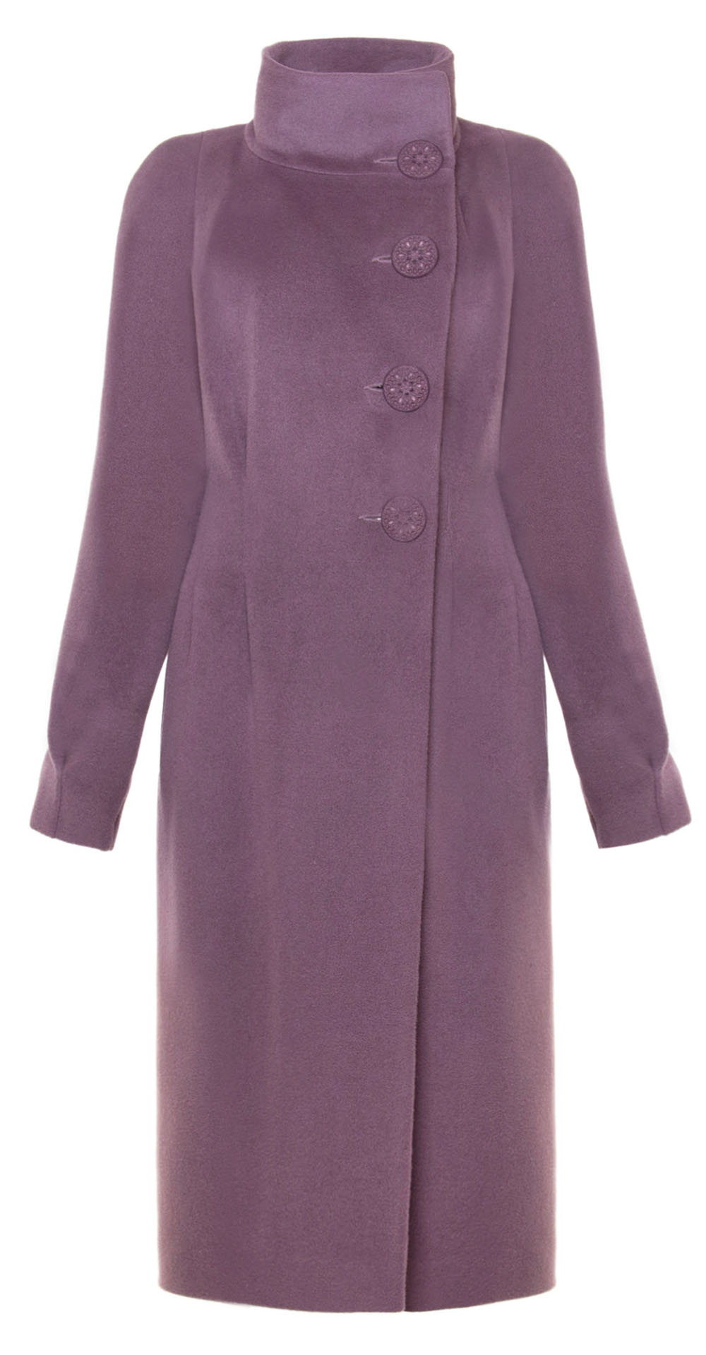 Пальто из шерсти, цвет: Серый - купить за 18000 в магазине - Гипермаркет меха