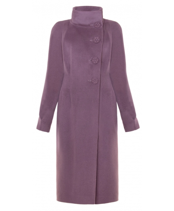 Пальто из шерсти, цвет: Серый - купить за 18000 в магазине - Гипермаркет меха