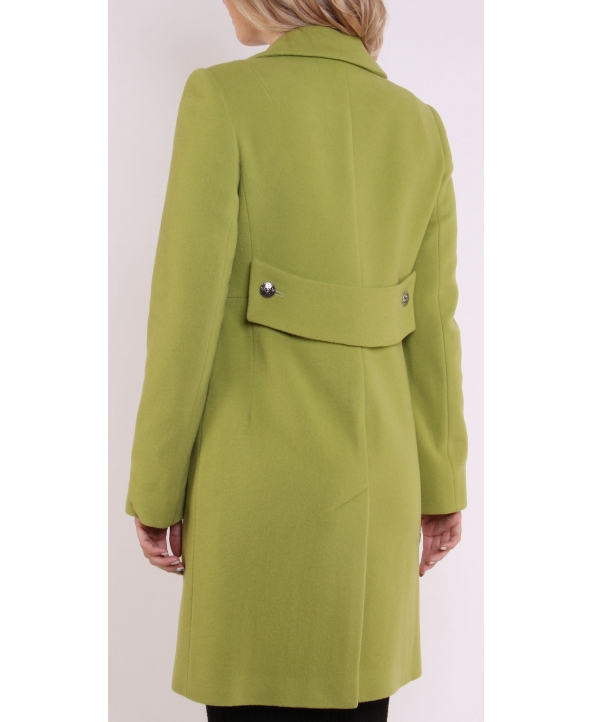 Пальто из шерсти, цвет: Фисташковый - купить за 5200 в магазине - Гипермаркет меха