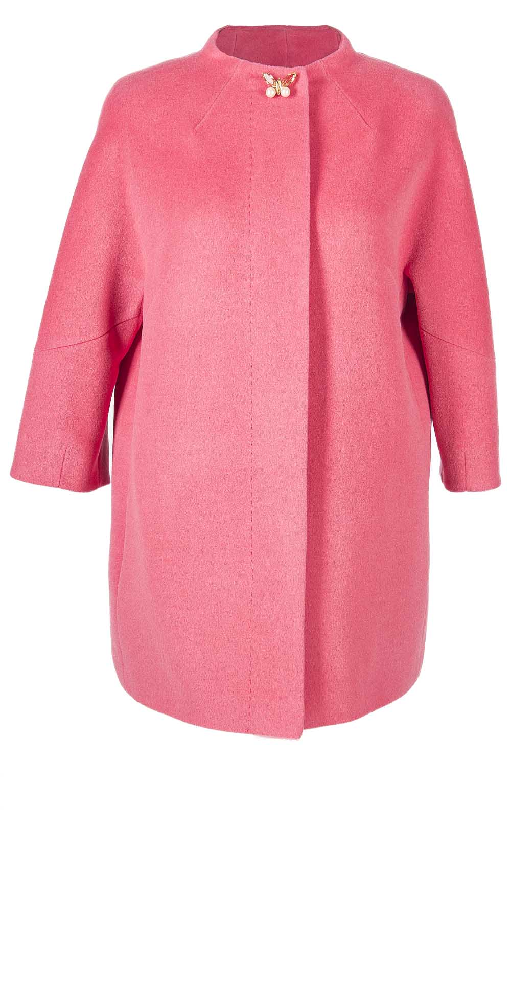 Пальто из шерсти, цвет: Розовый - купить за 27000 в магазине - Гипермаркет меха