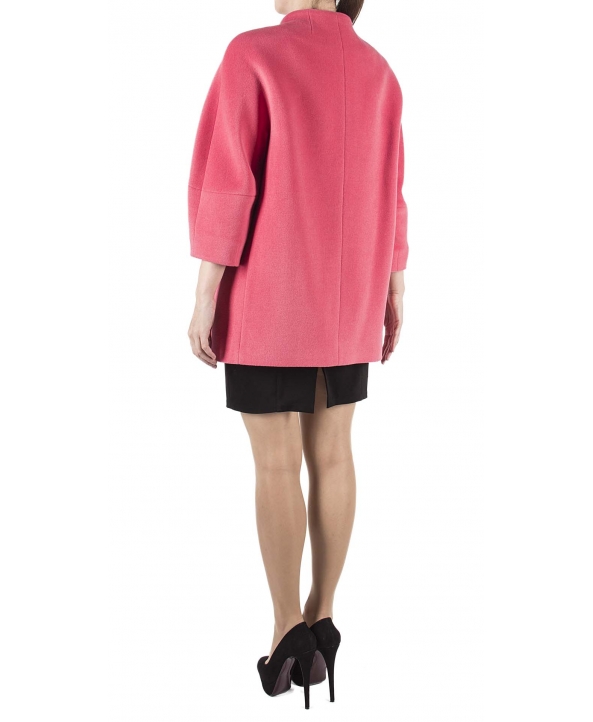 Пальто из шерсти, цвет: Розовый - купить за 27000 в магазине - Гипермаркет меха
