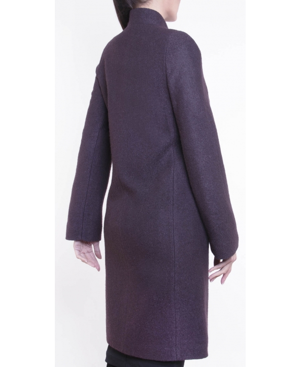Пальто из шерсти, цвет: Шоколад - купить за 14800 в магазине - Гипермаркет меха