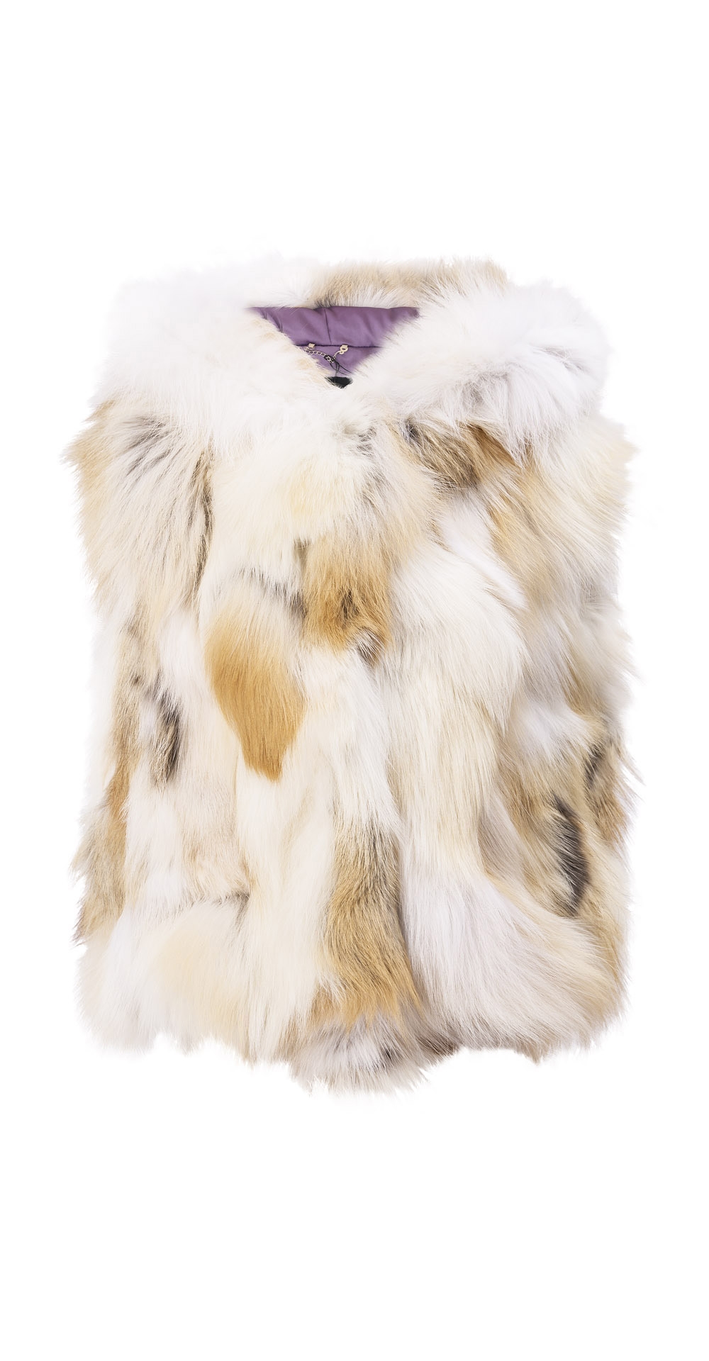 Жилет детский из меха лисы, цвет: Натуральный (лиса) - купить за 8700 в магазине - Гипермаркет меха