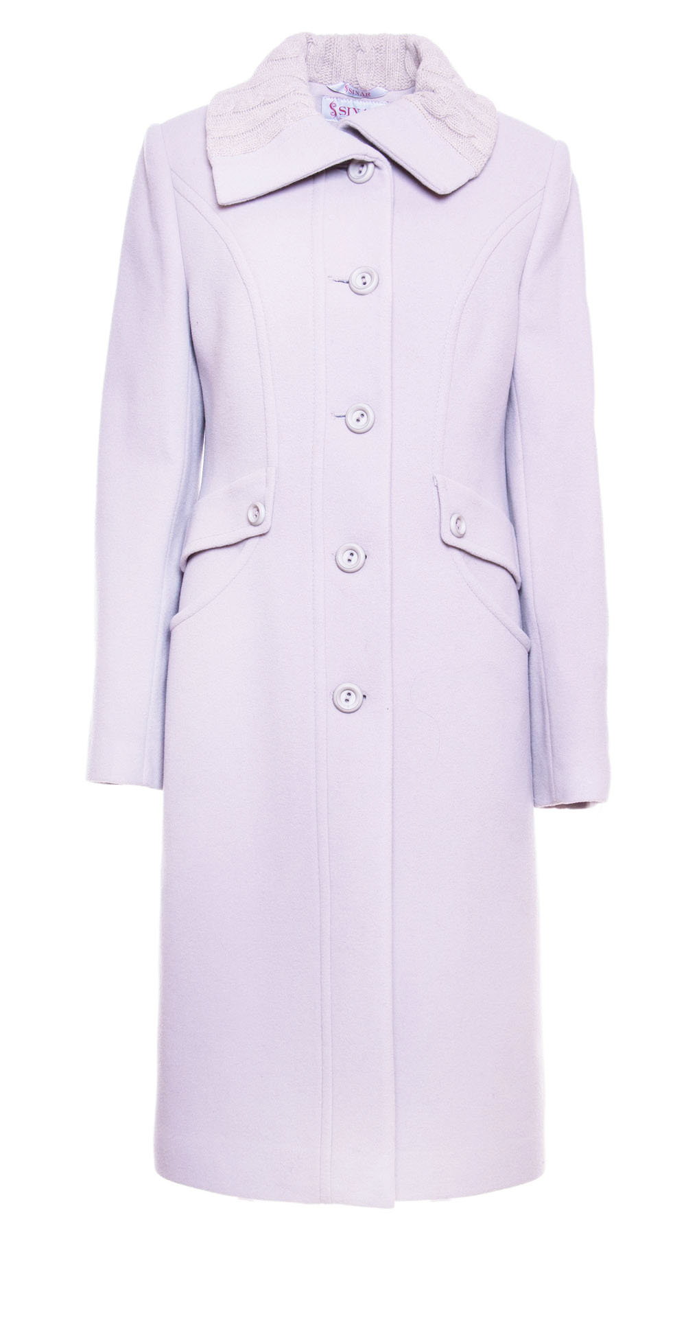 Пальто из шерсти, цвет: Светло-бежевый - купить за 9600 в магазине - Гипермаркет меха