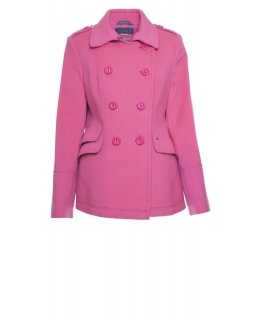 Пальто из шерсти, цвет: Розовый - купить за 8100 в магазине - Гипермаркет меха