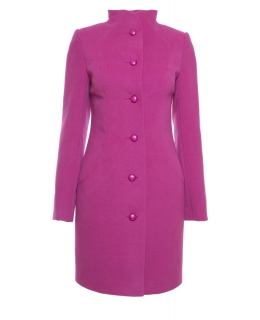 Пальто из шерсти, цвет: Сангрия - купить за 12000 в магазине - Гипермаркет меха