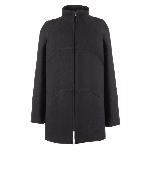 Пальто из шерсти, цвет: Чёрный - купить за 4000 в магазине - Гипермаркет меха