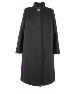 Пальто из шерсти, цвет: Чёрный - купить за 15900 в магазине - Гипермаркет меха