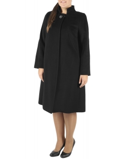 Пальто из шерсти, цвет: Чёрный - купить за 15900 в магазине - Гипермаркет меха
