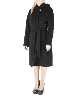 Пальто из шерсти, цвет: Чёрный - купить за 18900 в магазине - Гипермаркет меха