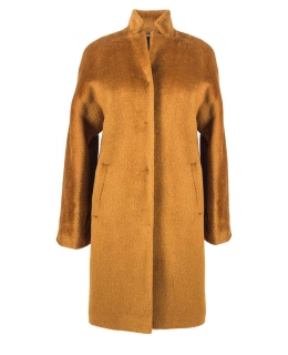 Пальто из шерсти, цвет: Светло-коричневый - купить за 16000 в магазине - Гипермаркет меха