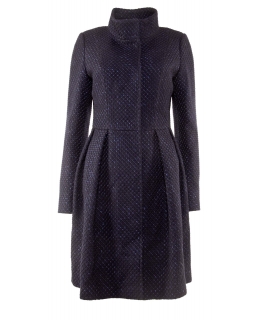 Пальто из шерсти, цвет: Синий - купить за 11600 в магазине - Гипермаркет меха