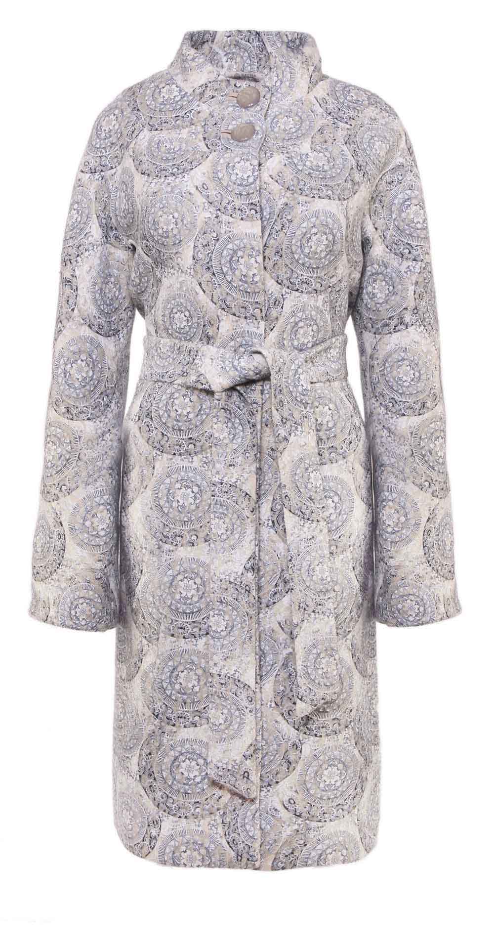 Пальто из шерсти, цвет: Серый - купить за 12200 в магазине - Гипермаркет меха