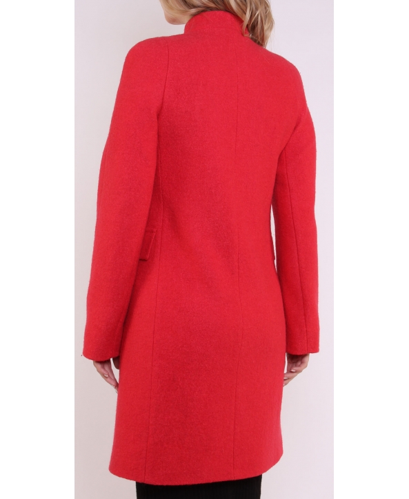 Пальто из шерсти, цвет: Розовый - купить за 12000 в магазине - Гипермаркет меха